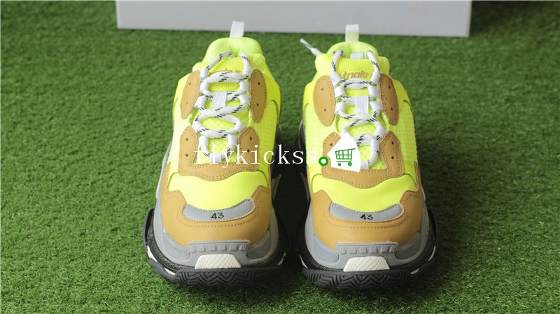 Balenciaga Triples Fall Winter Sneaker Neon Green